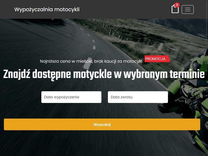 Wynajem motocykli Kraków 