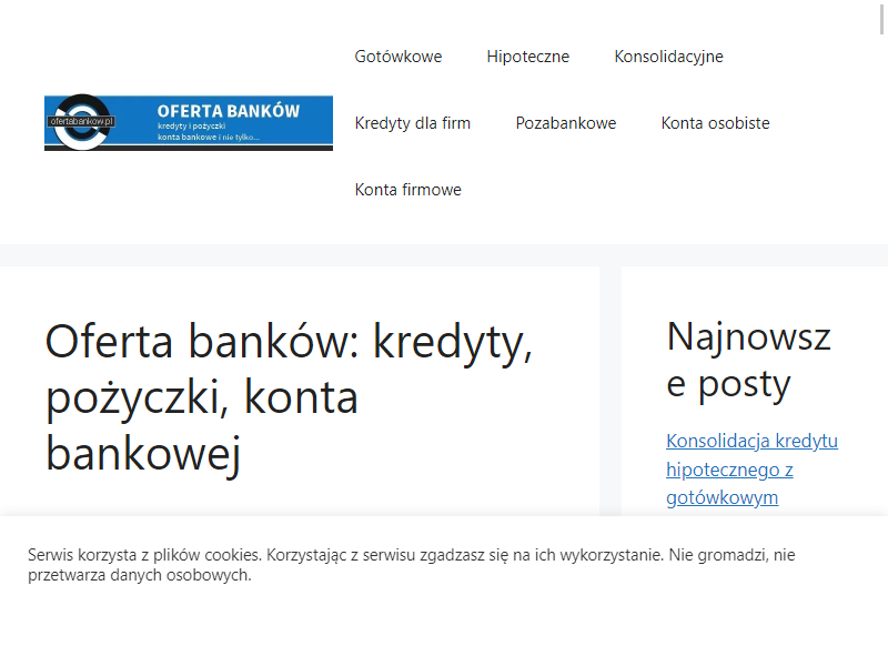 Gdzie po kredyt? Oferta banków. Ofertabankow.pl